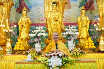 Khóa chuyên tu tháng 9 năm Nhâm Dần tại chùa Tản Viên.