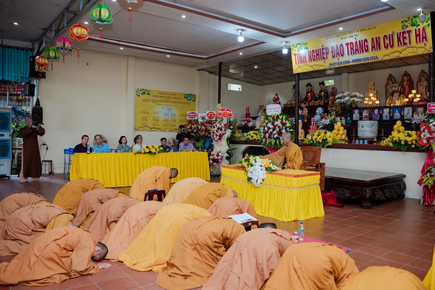 Lễ khai pháp khóa hậu An cư kiết hạ Phật lịch 2568 tại trường hạ Chùa Cam Lộ - tỉnh Lào Cai