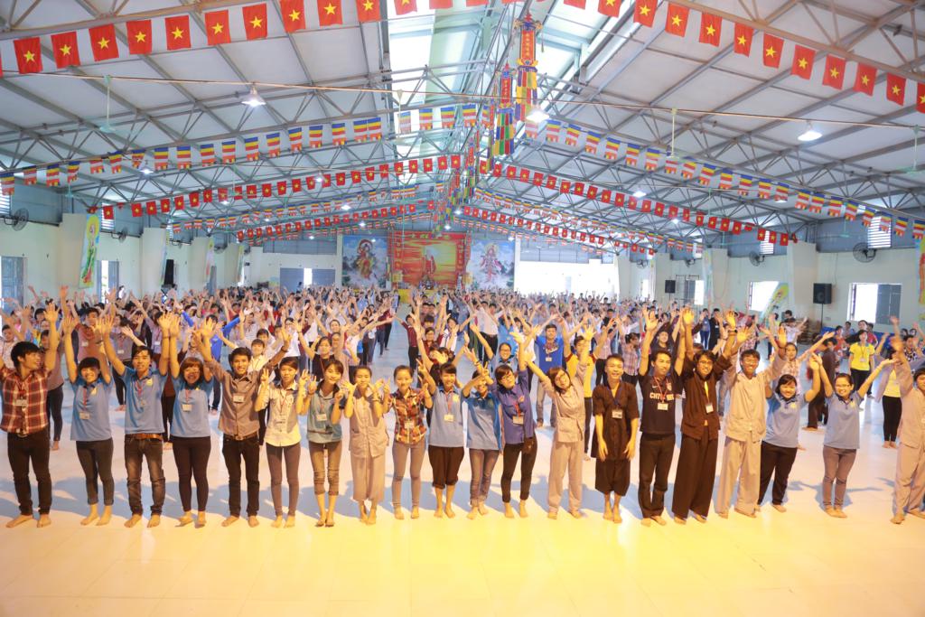 Khóa tu Tháng 7 dành cho sinh viên tại Chùa Khai Nguyên
