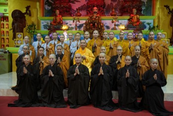 Lễ Thế Phát Xuất Gia năm 2022 tại chùa Khai Nguyên